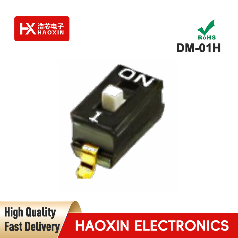 2.54mm 1 Positions SPST Standary SMD&SMT Type Dip Switches